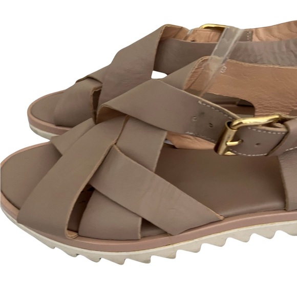 AGL sandals 39 8.5 tan - Picture 4 of 12